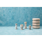 Large Beige Speckled Vase | Shai