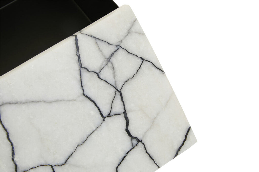 Large Marble Trinket Box | Marmara