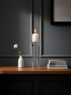 Large Crystal Candle Holder | Carrie