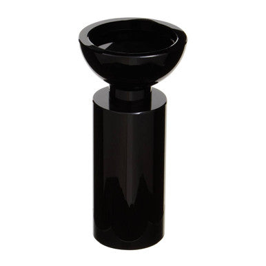 Small Black Crystal Candle Holder | Carrie