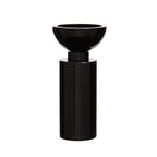 Small Black Crystal Candle Holder | Carrie