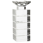 Clear Finish Small Candle Holder | Carrie