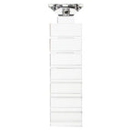 Clear Finish Large Candle Holder | Carrie