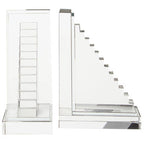 Set of 2 Crystal Bookends | Carrie