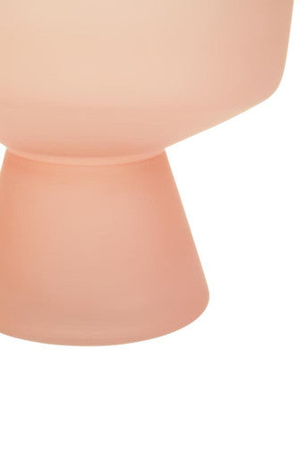 Small Matte Pink Glass Vase | Baila