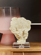 Large Matte Pink Glass Vase | Baila