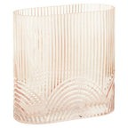 Large Pink Glass Vase | Bardi