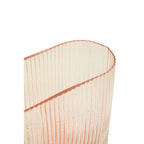 Large Pink Glass Vase | Bardi