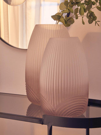 Small Grey Glass Vase | Blyth