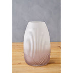 Small Grey Glass Vase | Blyth