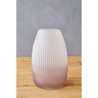 Small Grey Glass Vase | Blyth