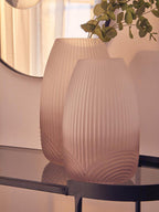 Large Grey Glass Vase | Blyth