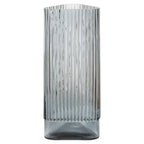 Small Grey Glass Vase | Benka