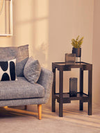 Large Grey Glass Vase | Benka