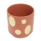 Small Terracotta Gold Spotted Planter | Yuri