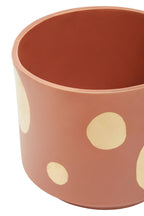 Large Terracotta Gold Spotted Planter | Yuri