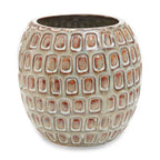Small Cream Textured Ceramic Planter | Yana