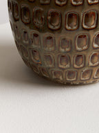 Large Cream Textured Ceramic Planter | Yana
