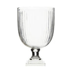 Medium Glass Hurricane Candle Holder | Cortina