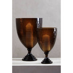 Medium Honeycomb Glass Candle Holder | Cortina
