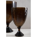Medium Honeycomb Glass Candle Holder | Cortina