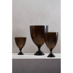 Large Honeycomb Glass Candle Holder | Cortina