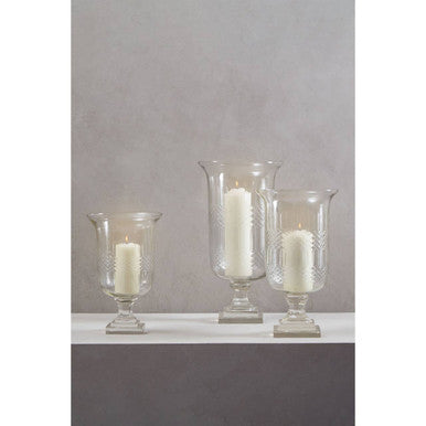 Small Diamond Cut Candle Holder | Cortina