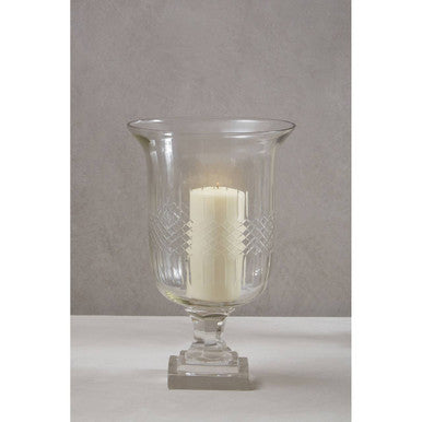 Small Diamond Cut Candle Holder | Cortina