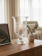 Small Diamond Cut Candle Holder | Cortina