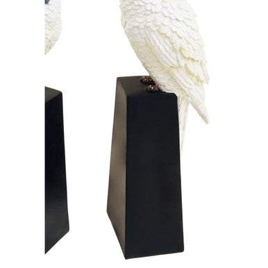 Set of Two Parrot Bookends | Boho