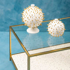 White and Gold Spikes Small Box | Picos
