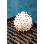 White and Gold Spikes Small Box | Picos
