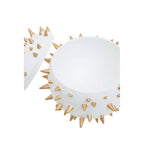 White and Gold Spikes Small Box | Picos