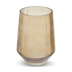 Small Smoked Brown Glass Vase | Esma