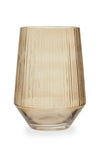 Small Smoked Brown Glass Vase | Esma