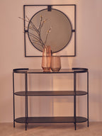 Small Smoked Brown Glass Vase | Esma