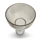 Esma Large Grey Glass Vase
