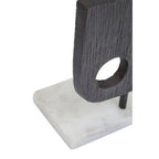 Large Assorted Colour Metal Sculpture on Marble Base | Simbolo