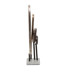 Small Assorted Colour Metal Sculpture on Marble Base | Simbolo