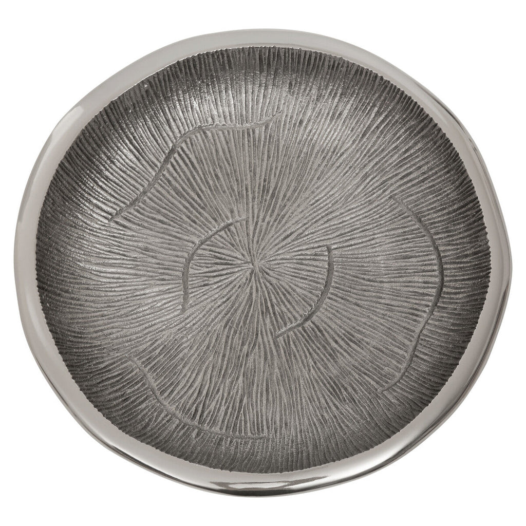 Small Oak Effect Silver Bowl | Silva
