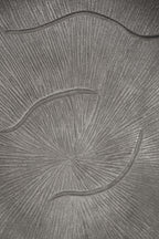 Large Oak Effect Silver Bowl | Silva