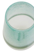 Small Turquoise and White Ombre Vase | Celia