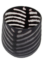Small Chevron Cut Vase | Hessa