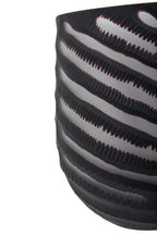 Small Chevron Cut Vase | Hessa