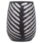 Large Chevron Cut Vase | Hessa