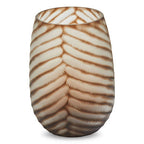 Large Chevron Cut Vase | Hessa