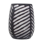 Large Chevron Cut Vase | Hessa
