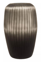 Large Dark Grey Glass Vase | Hessa
