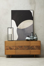 Medium Grey Bottle Vase | Halla