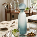Large Blue Bottle Vase | Hira